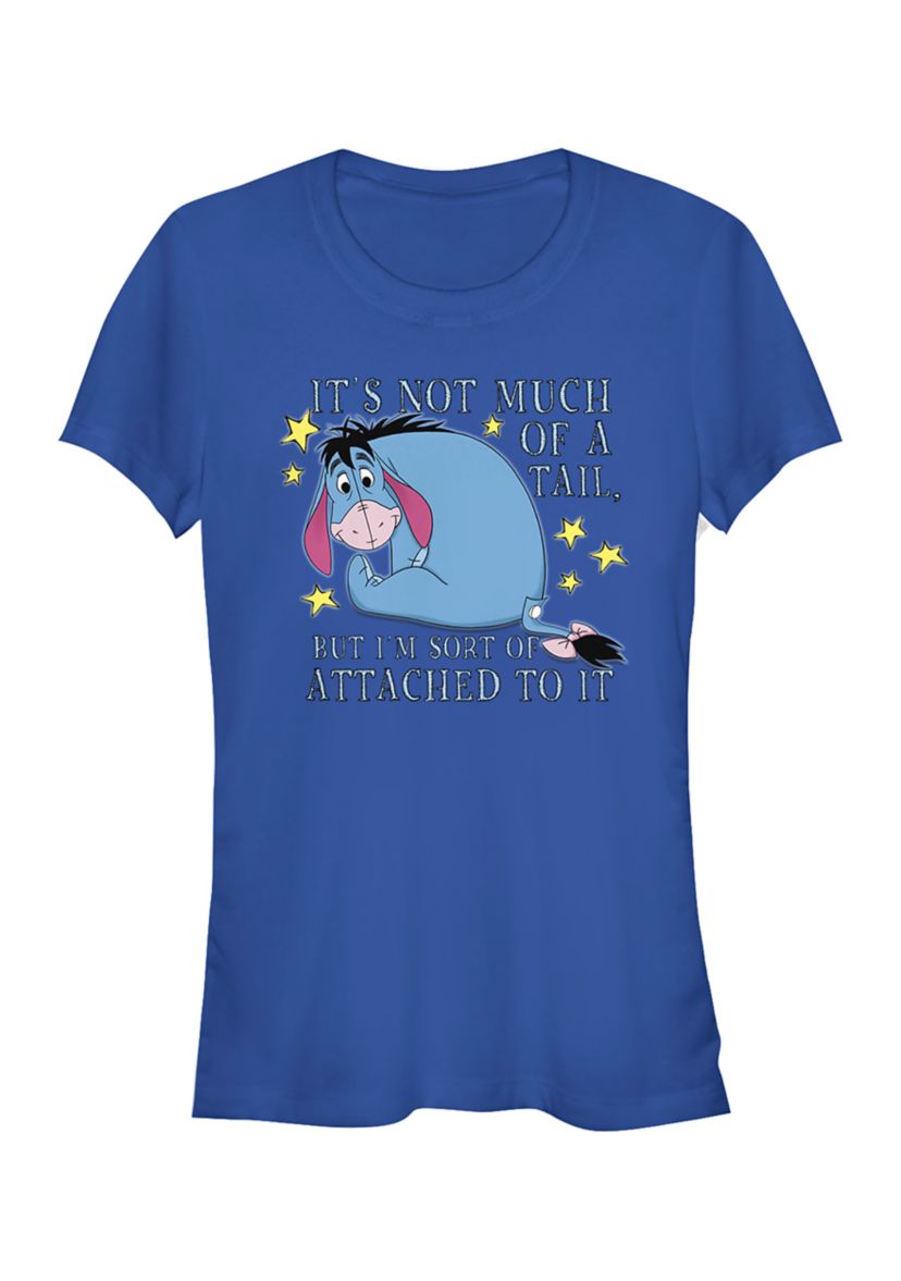 Juniors Licensed Disney Sort Of Attached T-Shirt