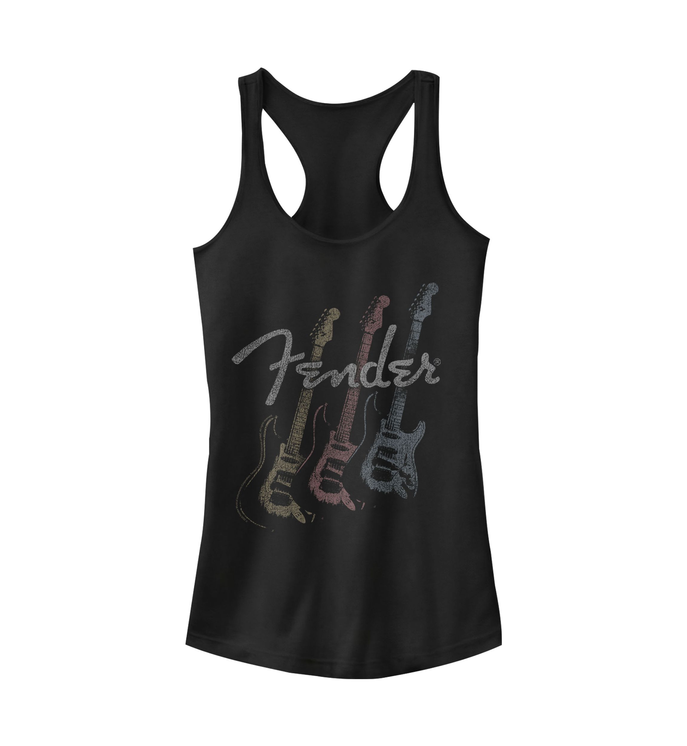 Juniors Triple Fret Graphic Tank