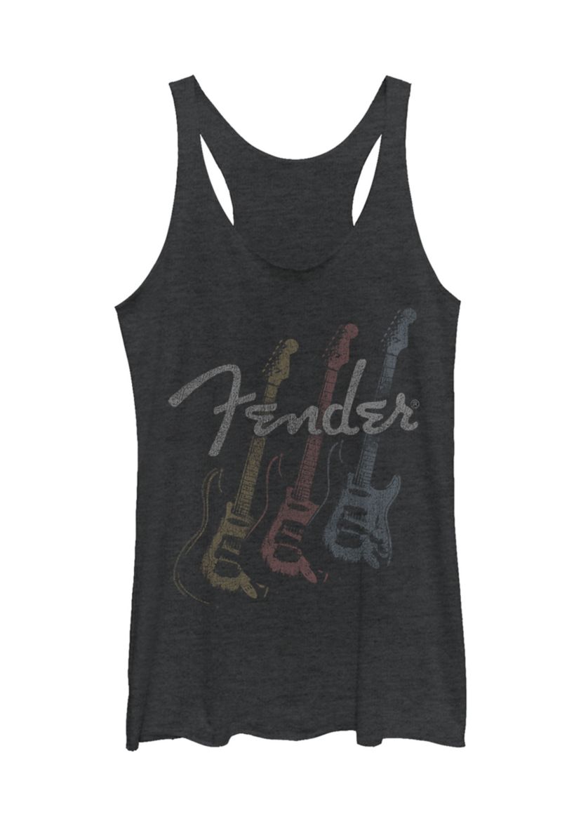 Juniors Triple Fret Graphic Tank