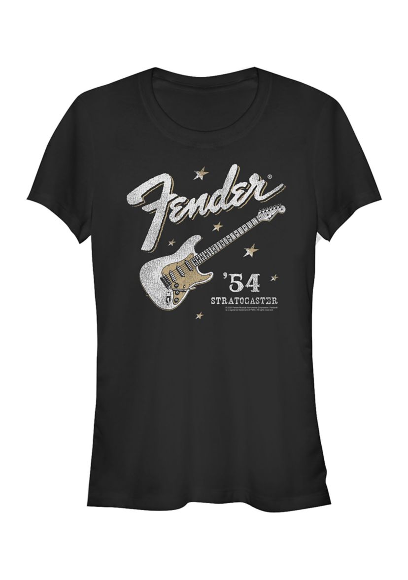 Juniors Western Stratocaster Graphic T-Shirt