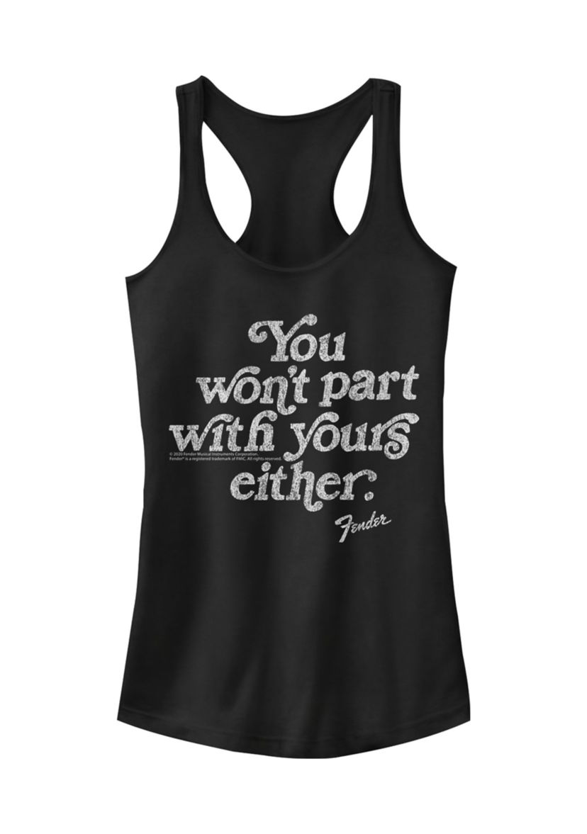 Juniors Vintage Quote Tank