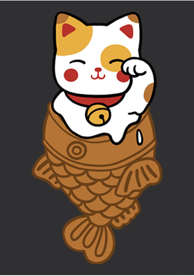 Taiyaki Icecat Graphic Tank