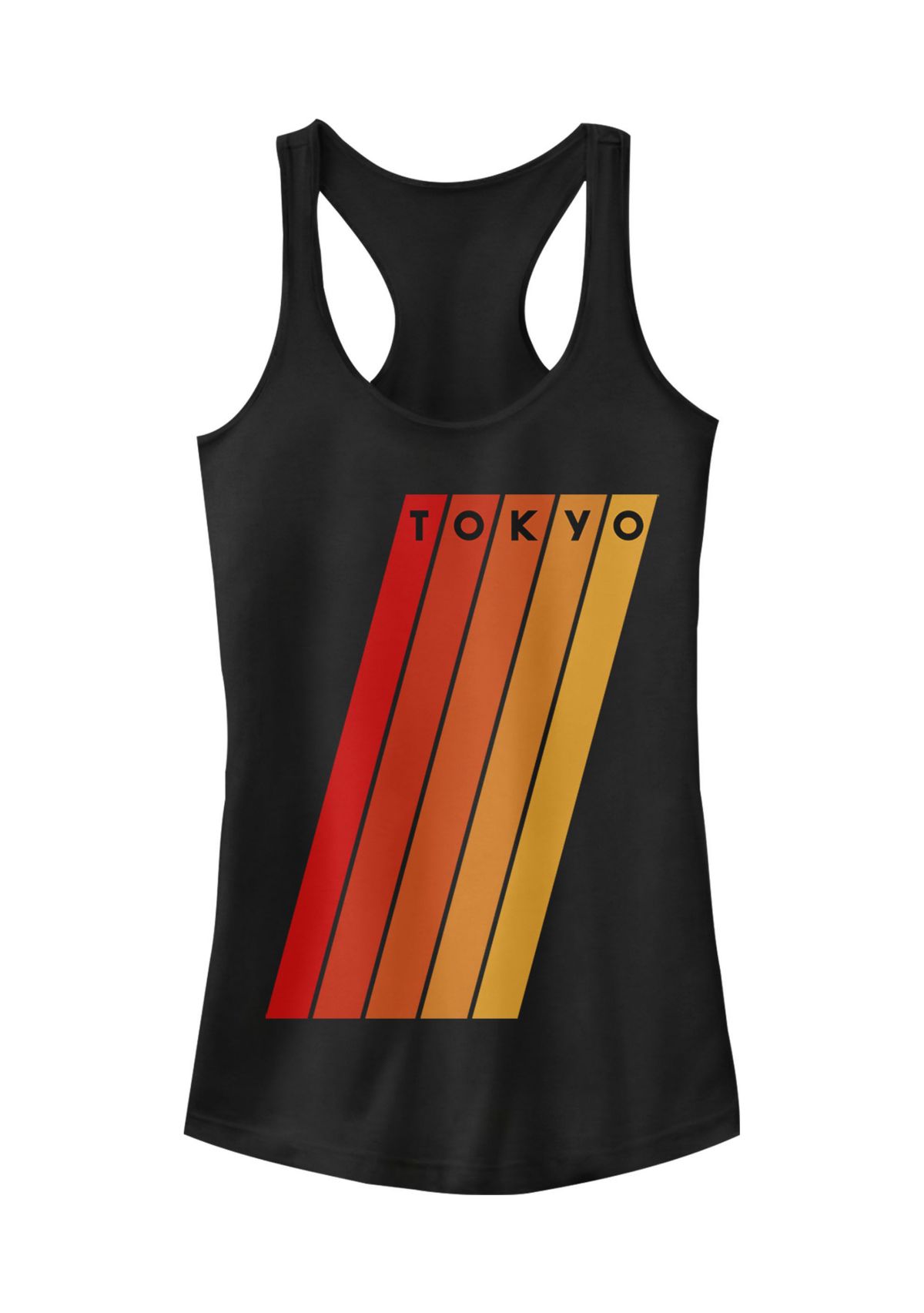 Tokyo Diagonal Graphic Tank