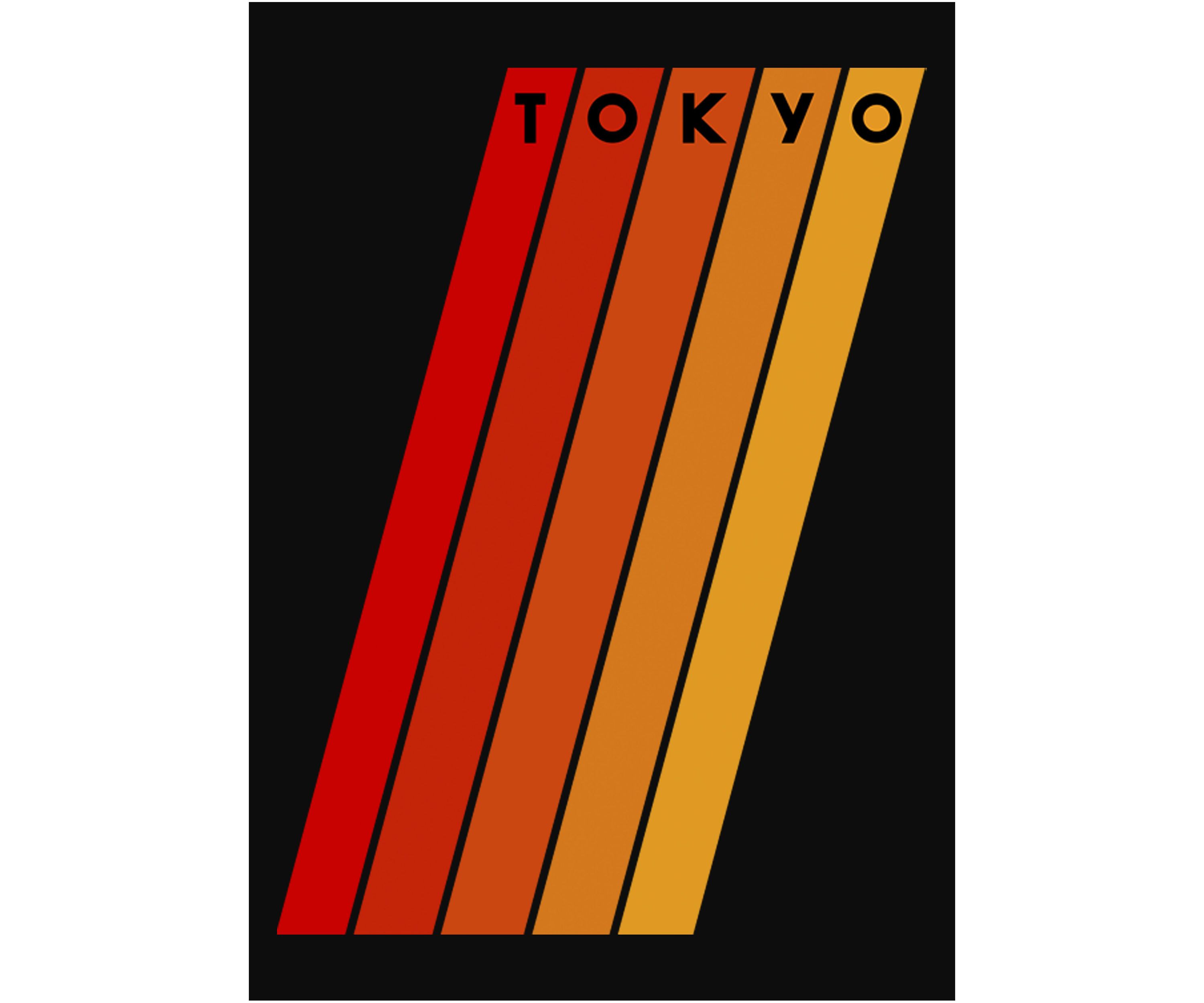 Tokyo Diagonal Graphic Tank