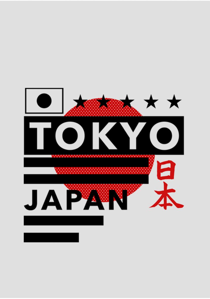 Juniors Japan Minimal Graphic Tank