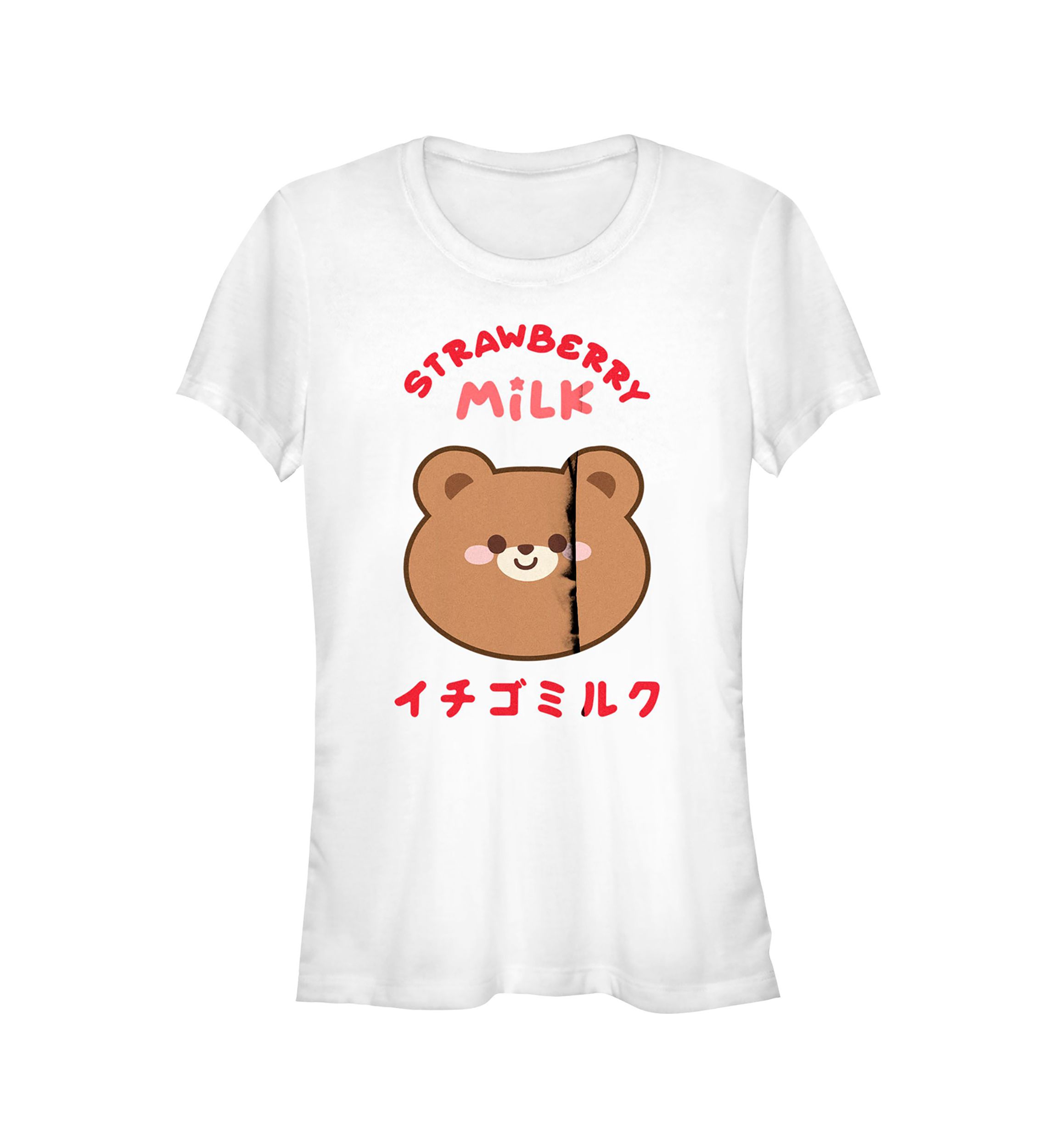 Straw Milk Graphic T-Shirt
