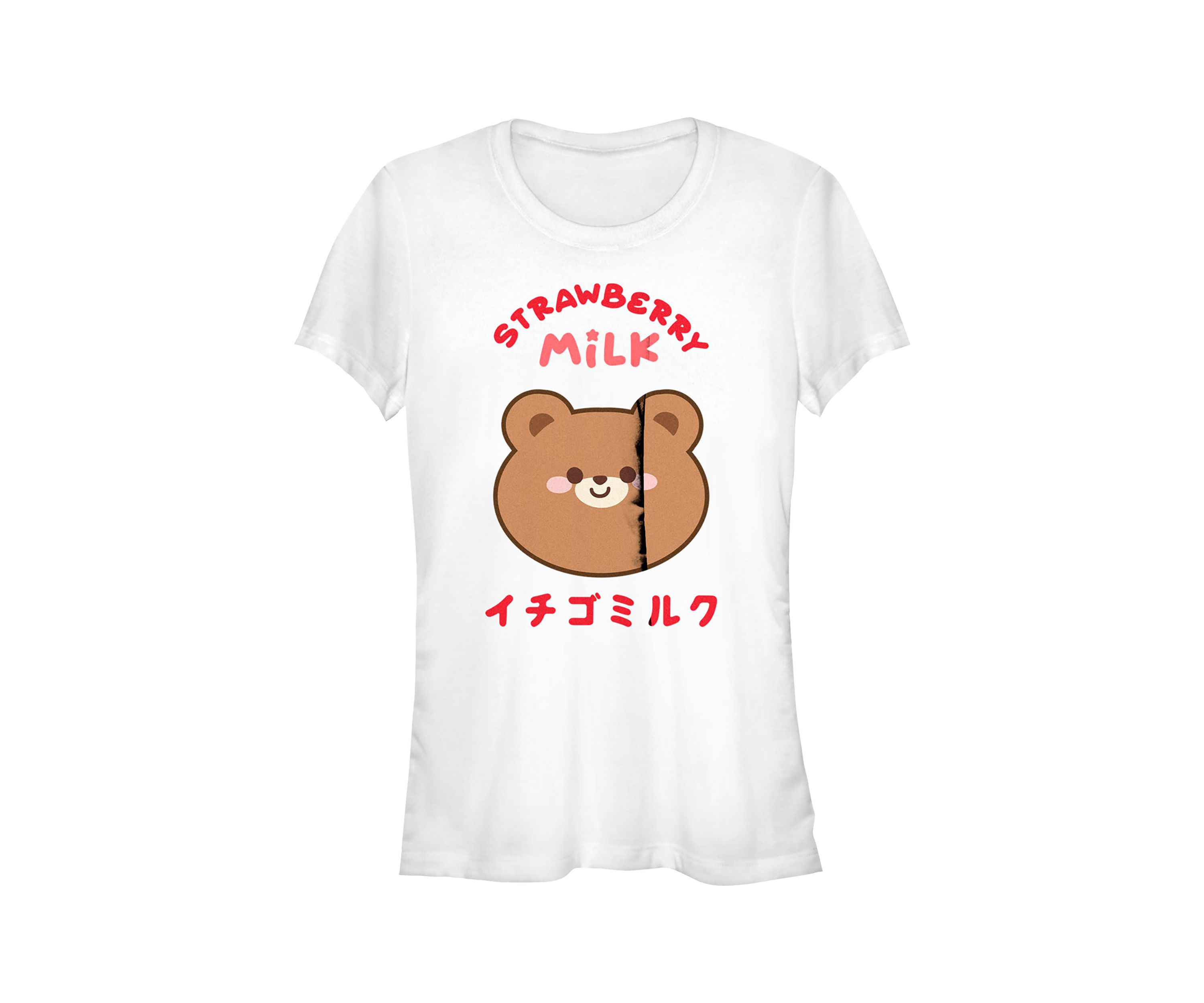 Straw Milk Graphic T-Shirt