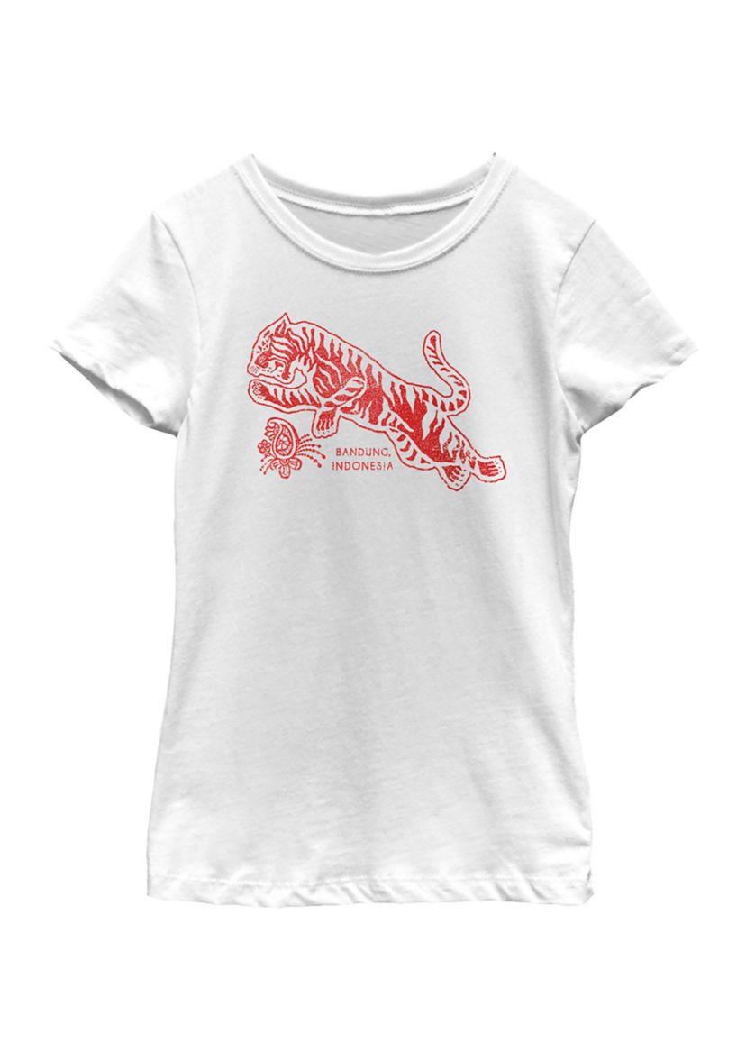 Tiger Jump Graphic T-Shirt