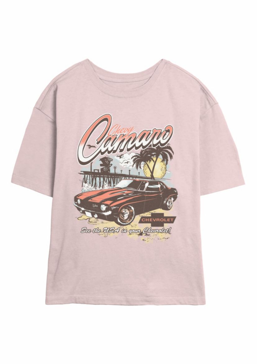 Lt Vintage Camaro Graphic Tank
