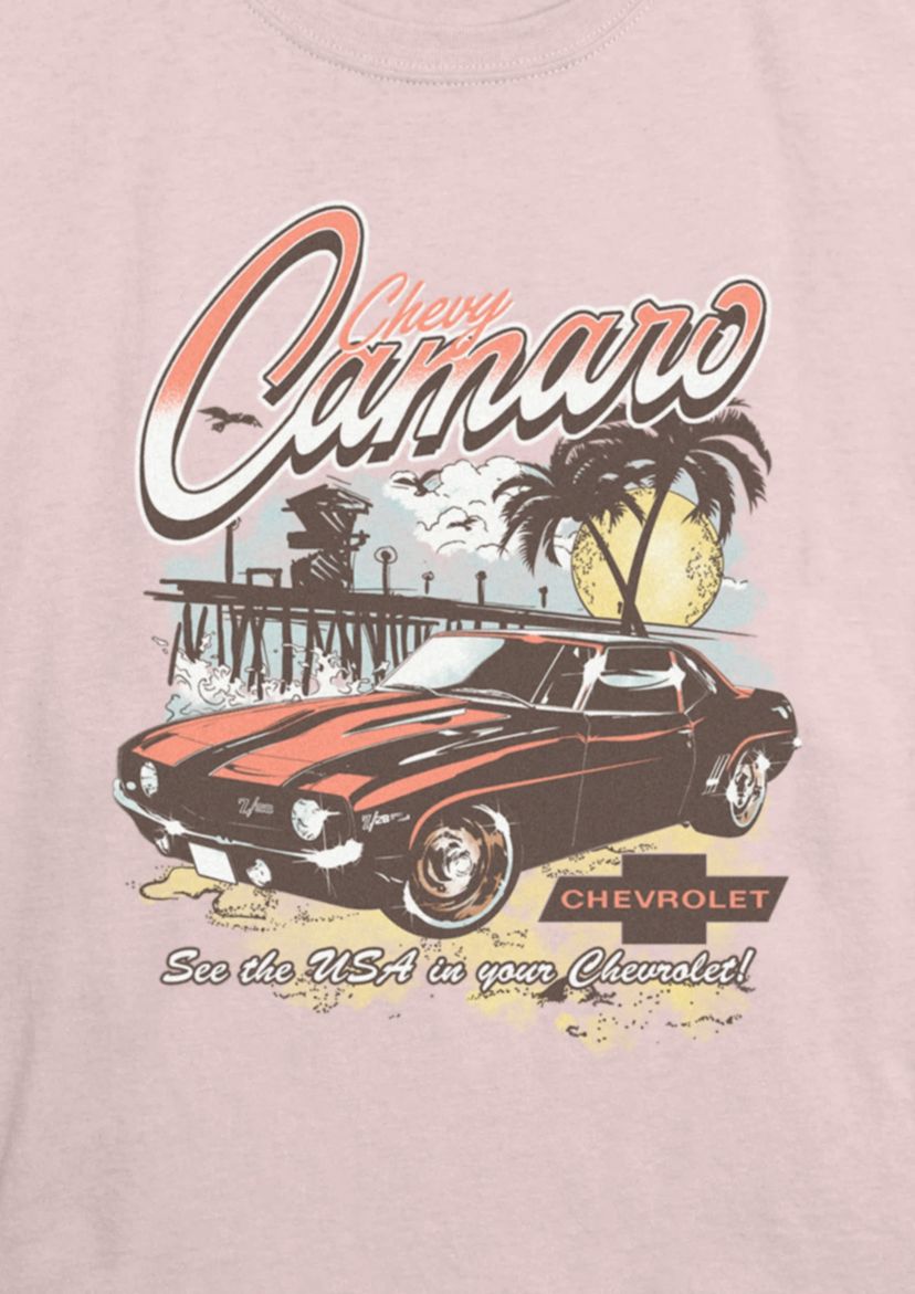 Lt Vintage Camaro Graphic Tank
