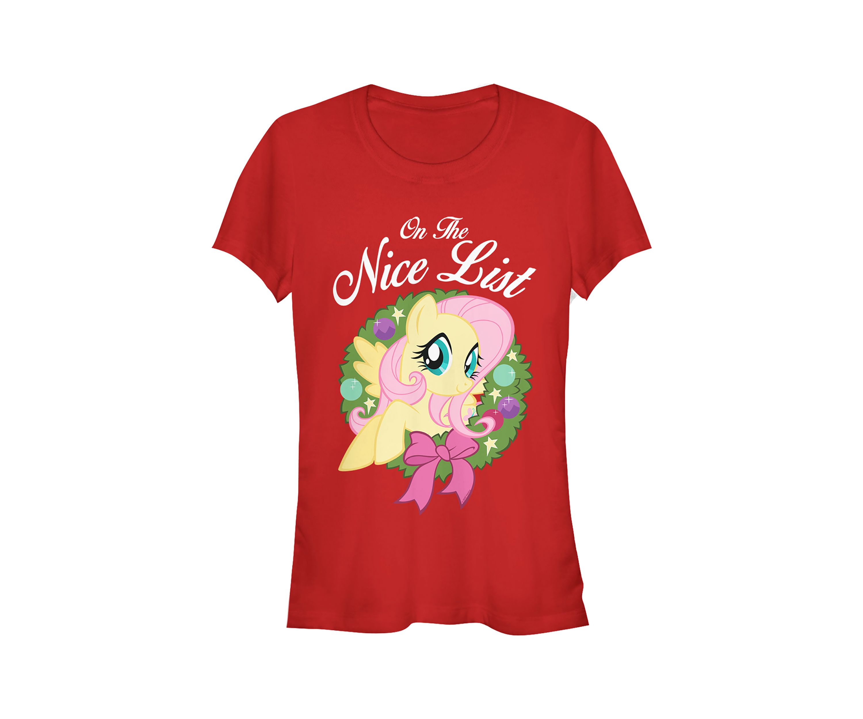 Juniors Nice List Fluttershy T-Shirt