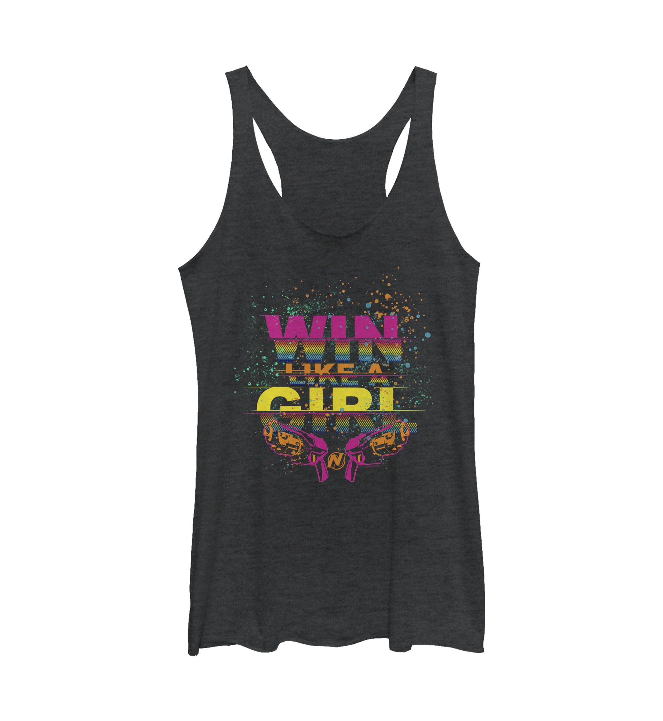 Win Like A Girl Graphic Tank