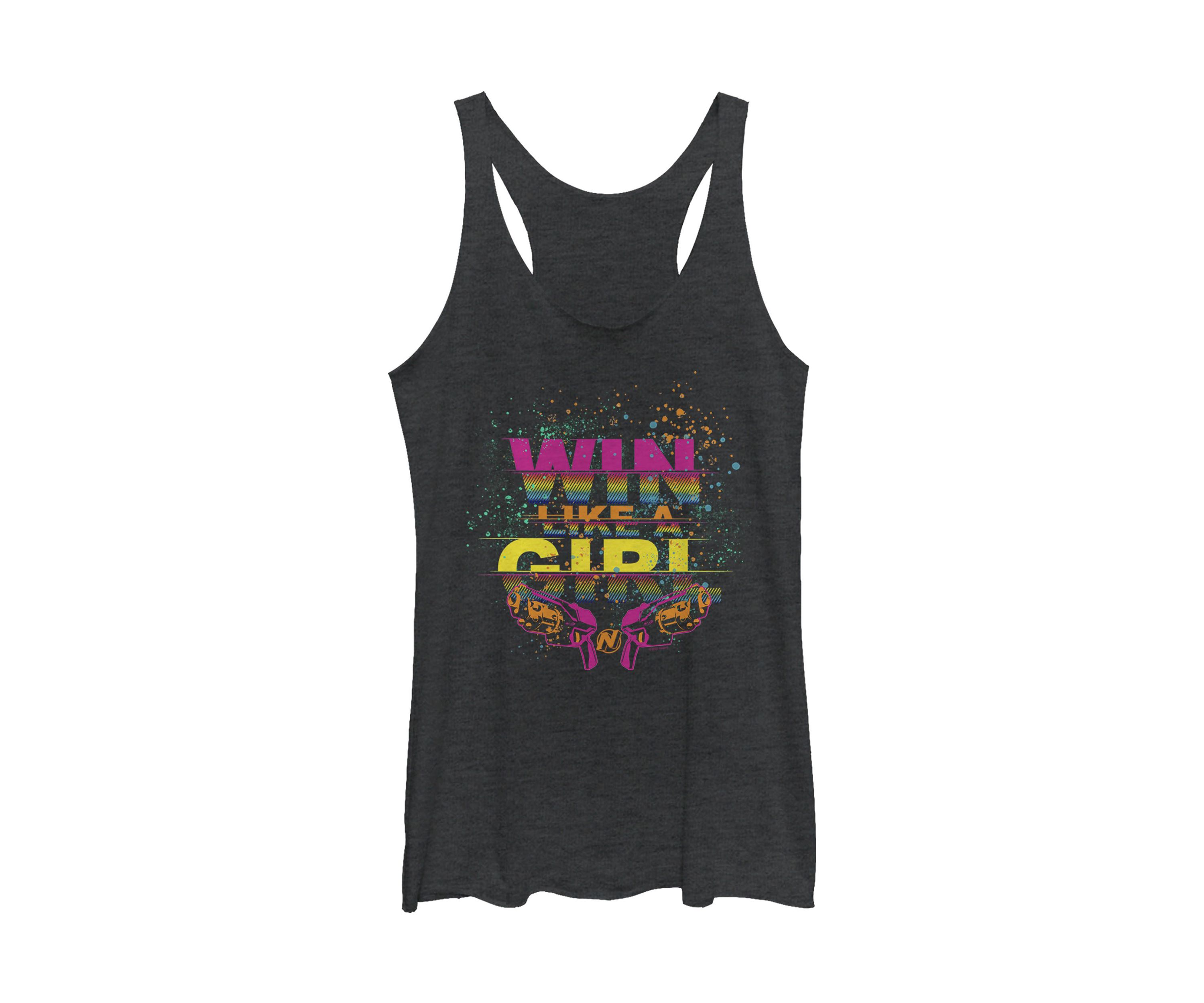 Win Like A Girl Graphic Tank