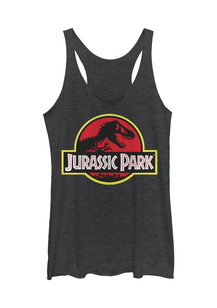  Juniors Jurassic Park Graphic Tank Top