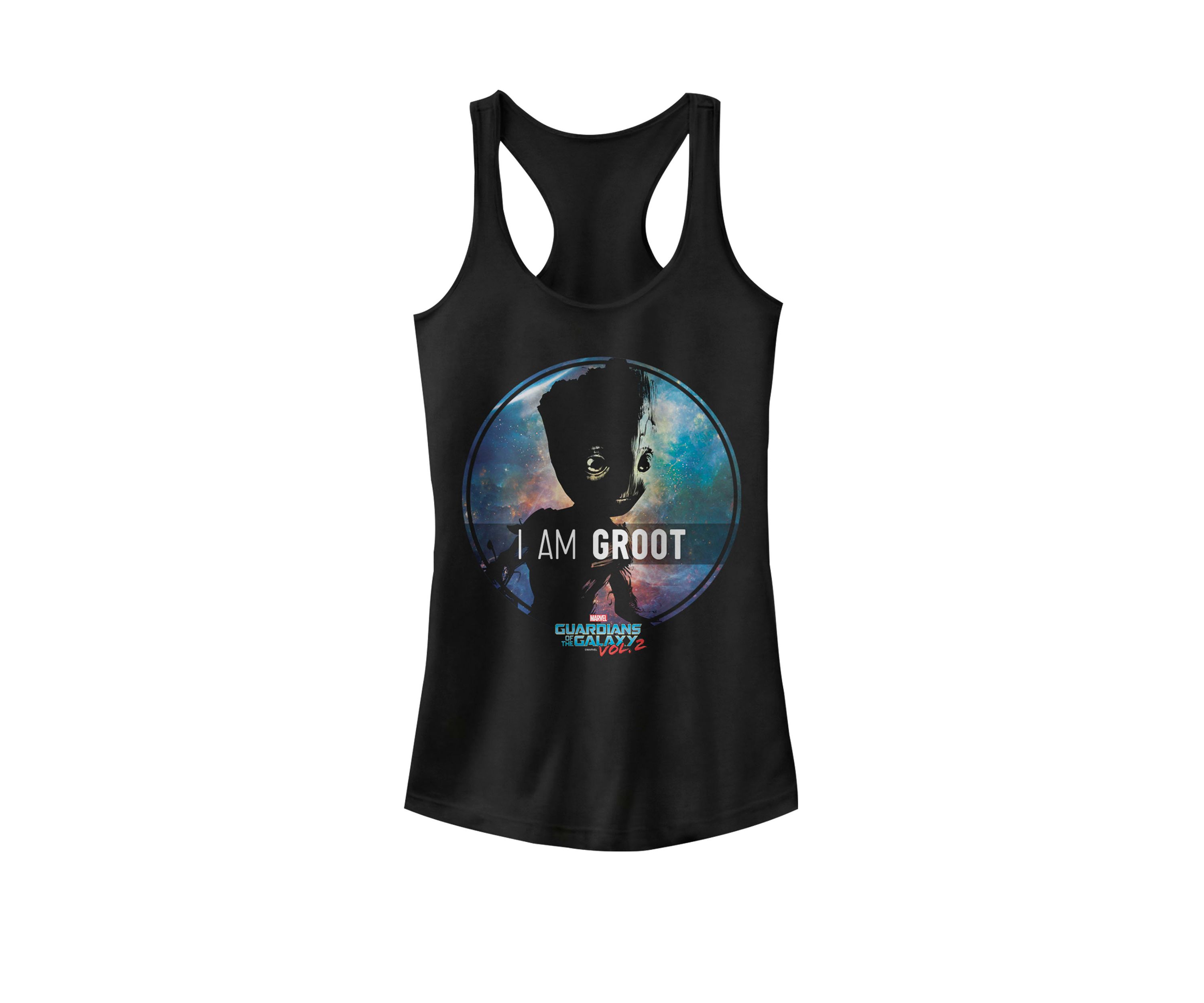 Groot Guardians of Galaxy 2 Starry Racerback Tank