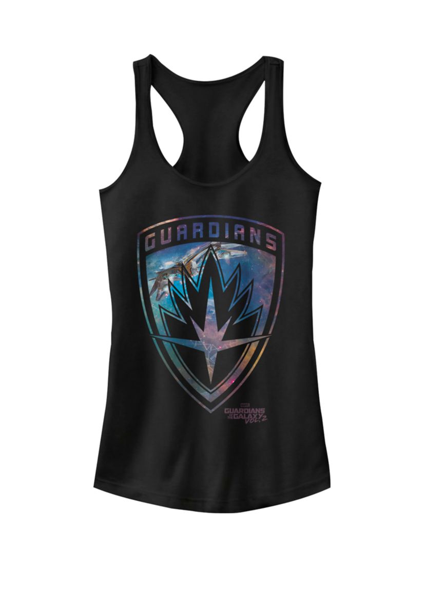 Guardians of Galaxy 2 Milano Shield Racerback Tank