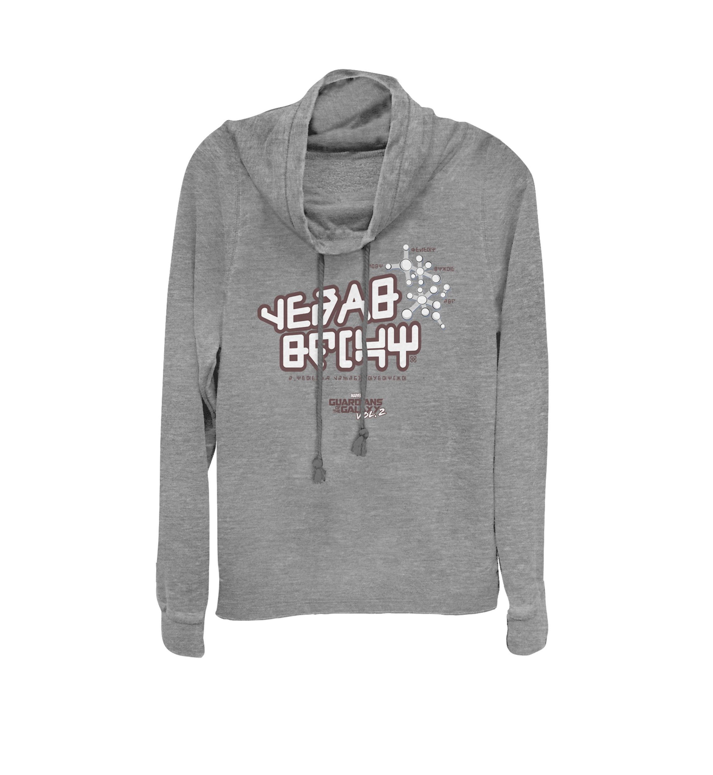Guardians Vol.2 Iconic Star-Lord Logo Cowl Neck Pullover