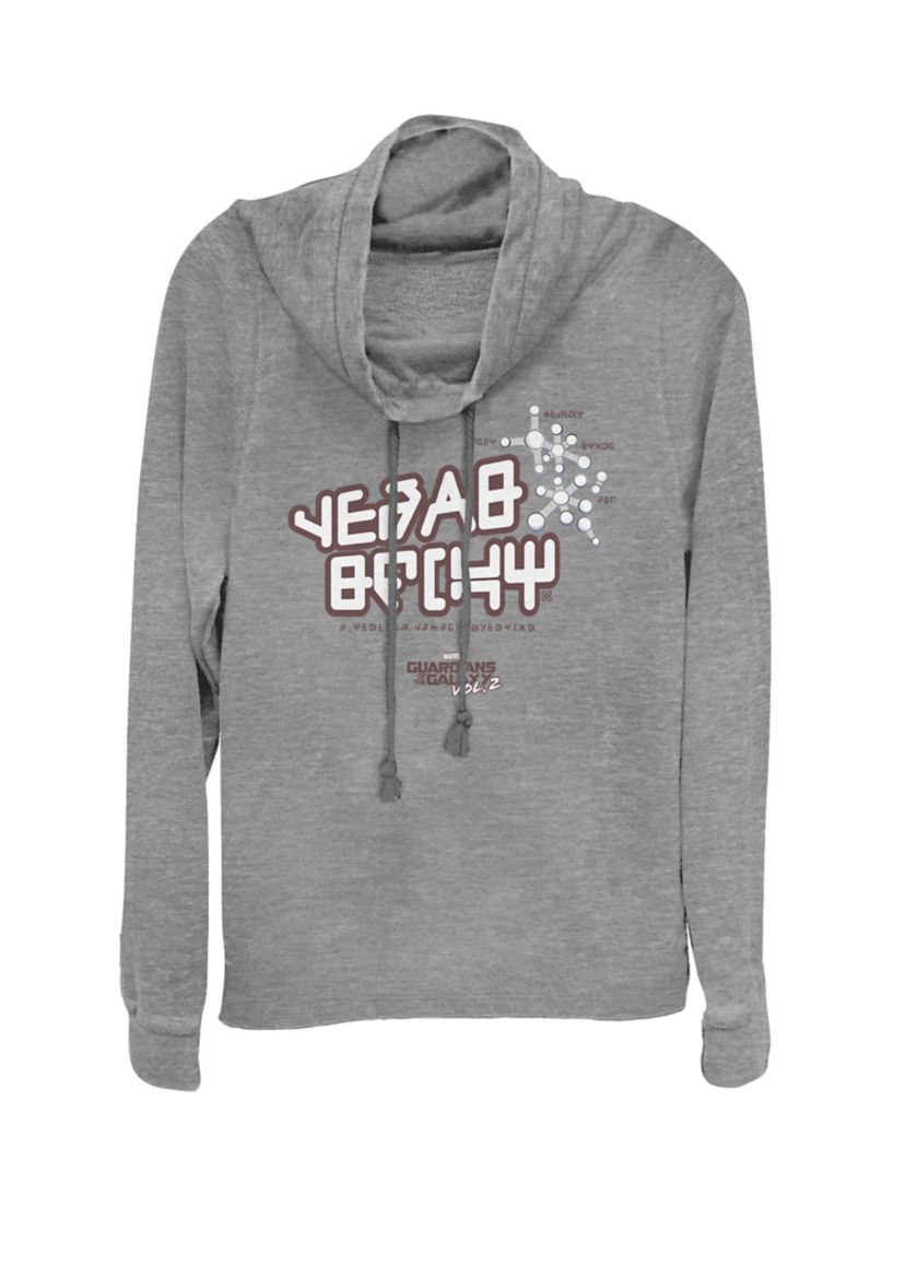 Guardians Vol.2 Iconic Star-Lord Logo Cowl Neck Pullover