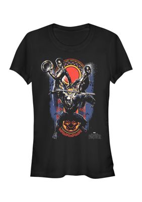 Marvel Women's Big ThreeGraphic Top, Black, XXL