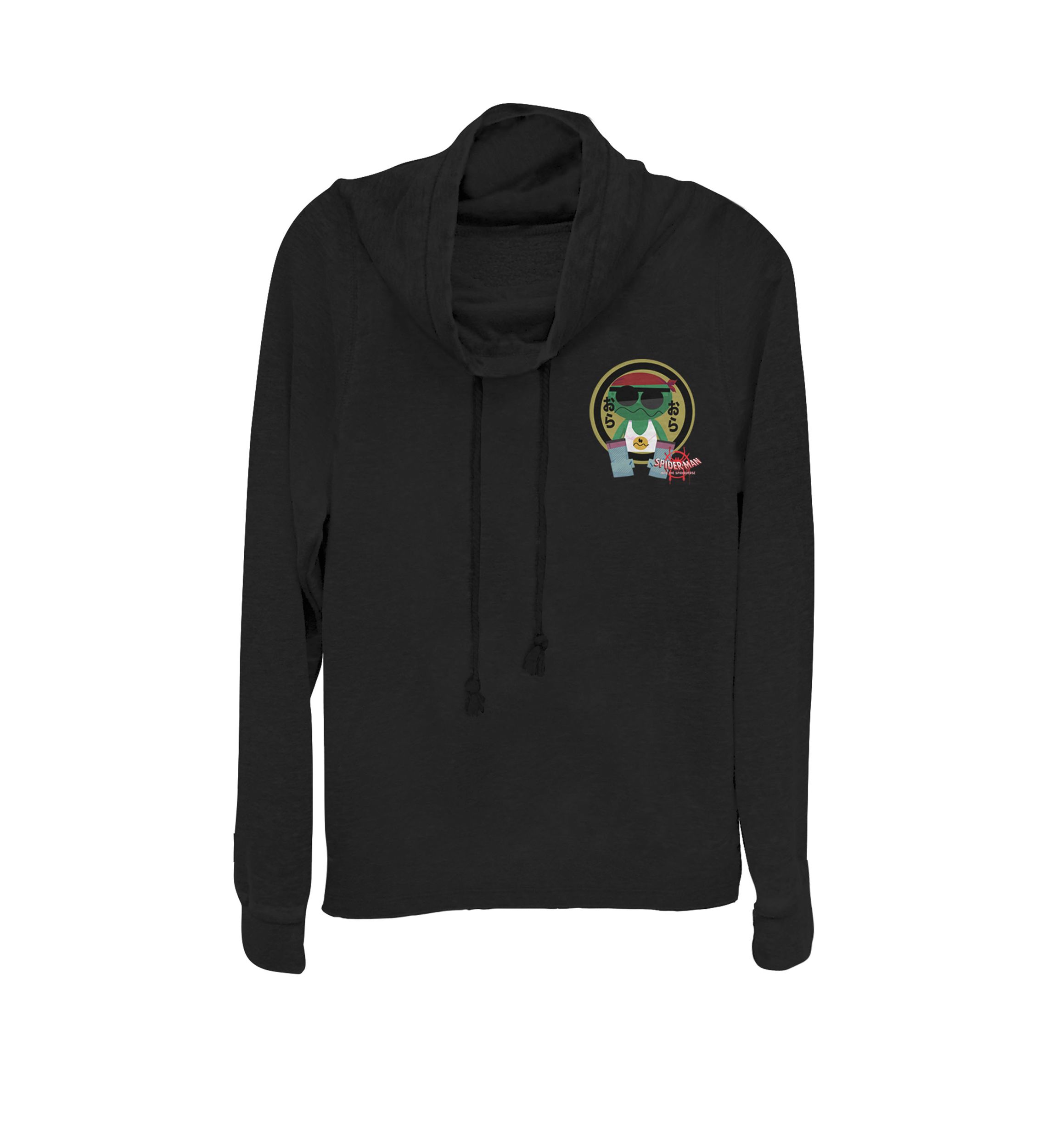 Spider-Man Spider-Verse Kappa Sticker Pocket Cowl Neck Pullover