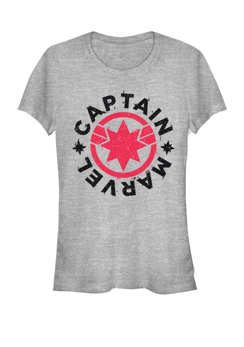 Captain Marvel™ Movie Circle Red Logo Short Sleeve T-Shirt