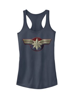 Captain Marvelâ¢ Movie Chest Symbol Racerback Tank Top, XXL