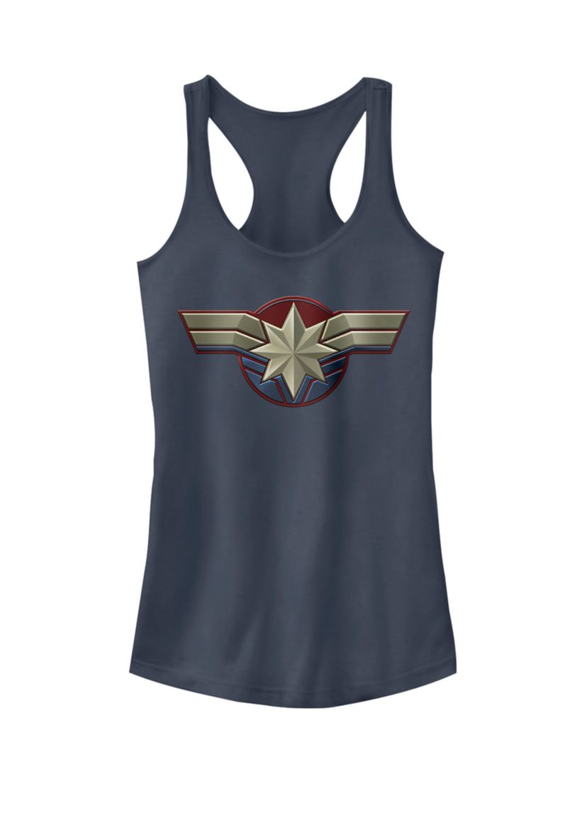 Captain Marvel™ Movie Chest Symbol Racerback Tank
