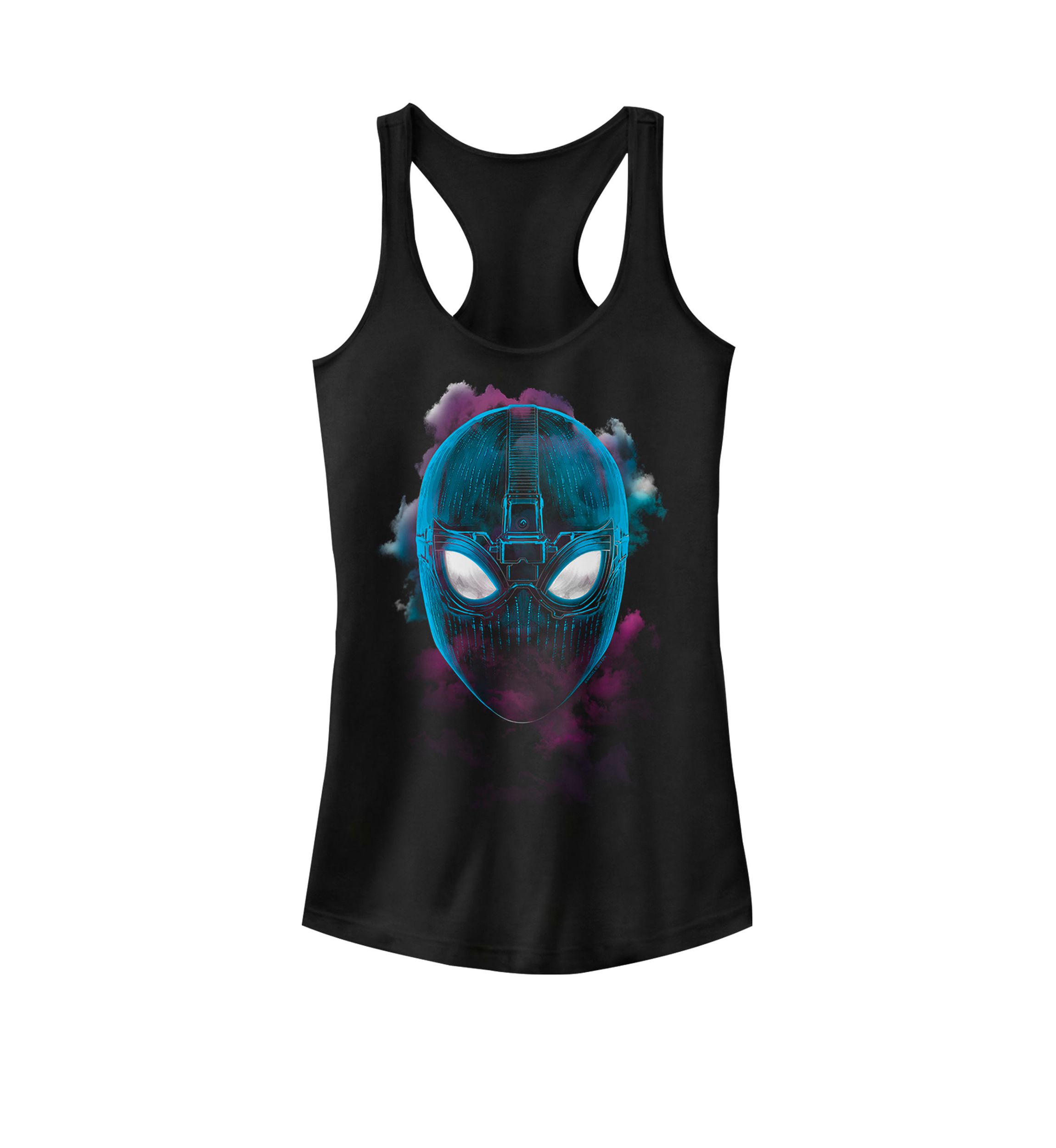 Spider-Man Far From Home Lightning Stealth Portrait Racerback Tank