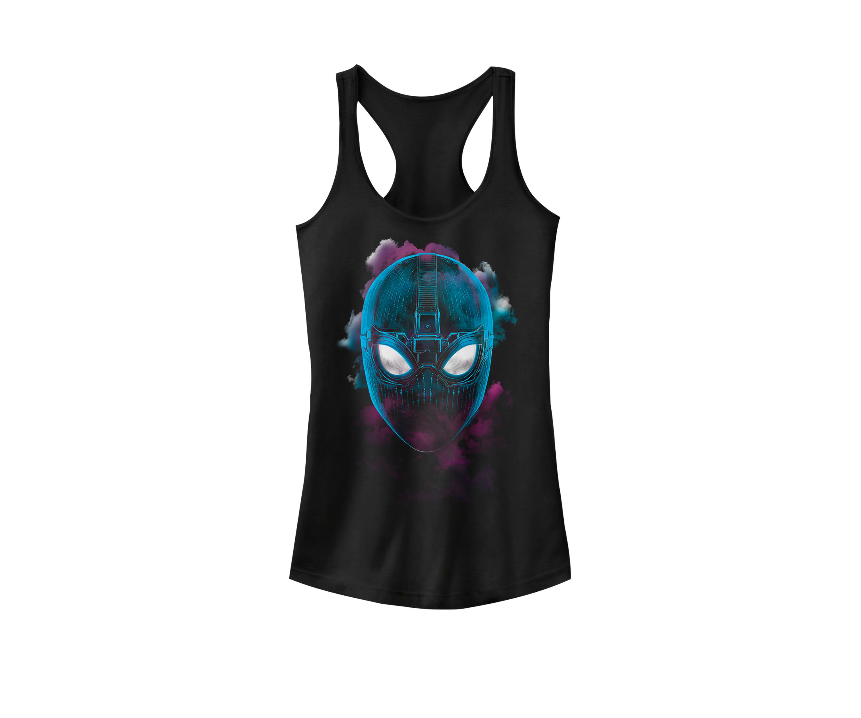 Spider-Man Far From Home Lightning Stealth Portrait Racerback Tank