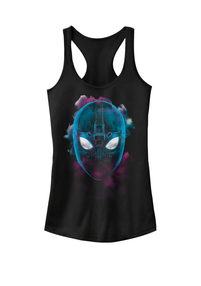 Spider-Man Far From Home Lightning Stealth Portrait Racerback Tank