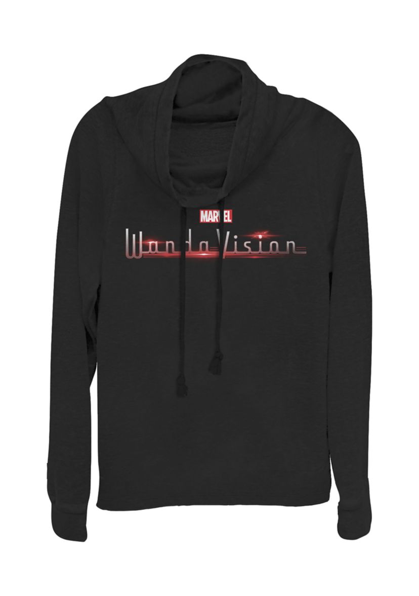 Wanda Vision Logo Cowl Neck Pullover
