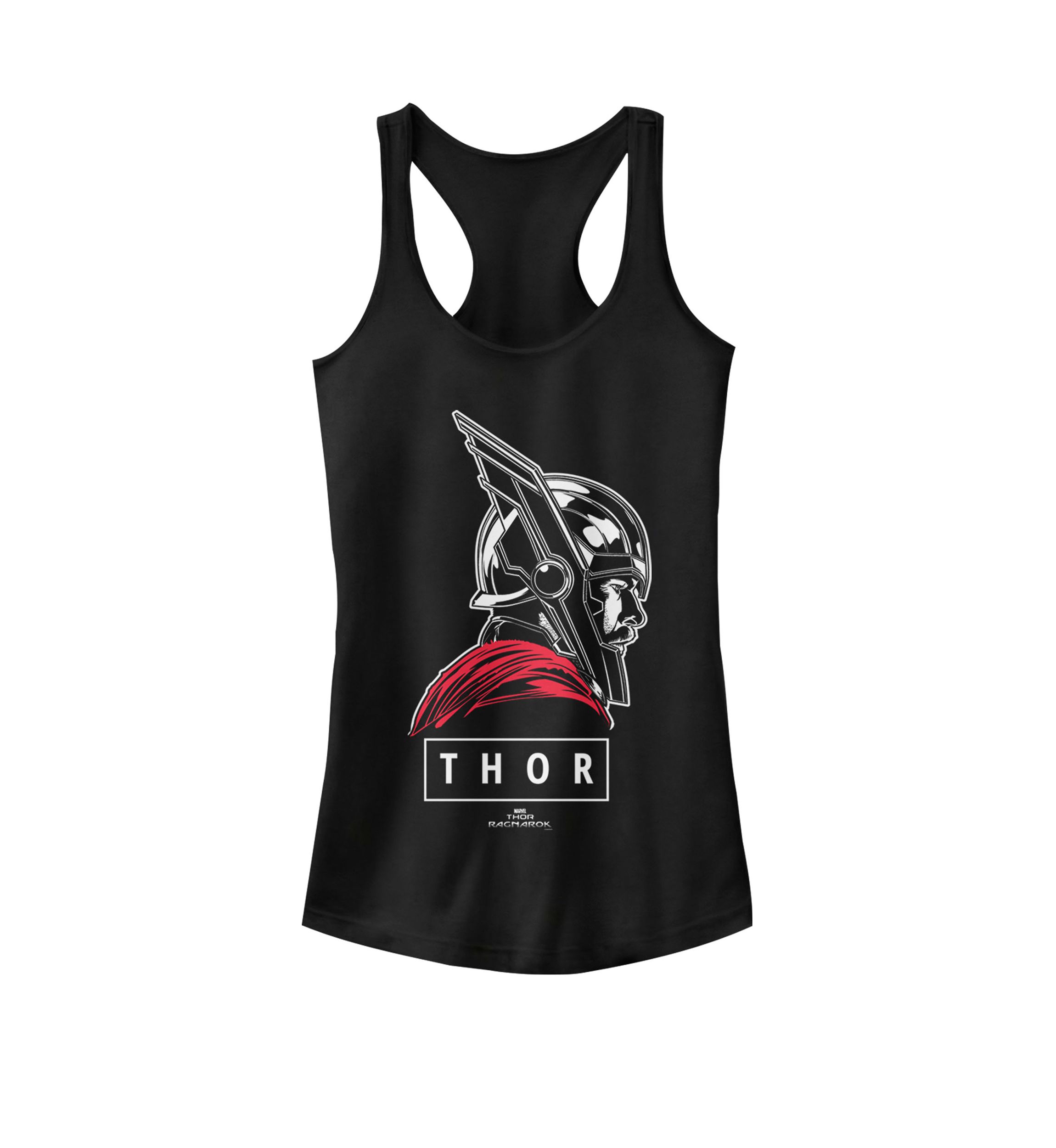 Thor Ragnarok God of Tonal Street View Racerback Tank