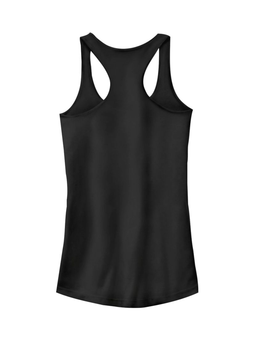 Thor Ragnarok 80s Retro Sunset Halftone Hero Racerback Tank