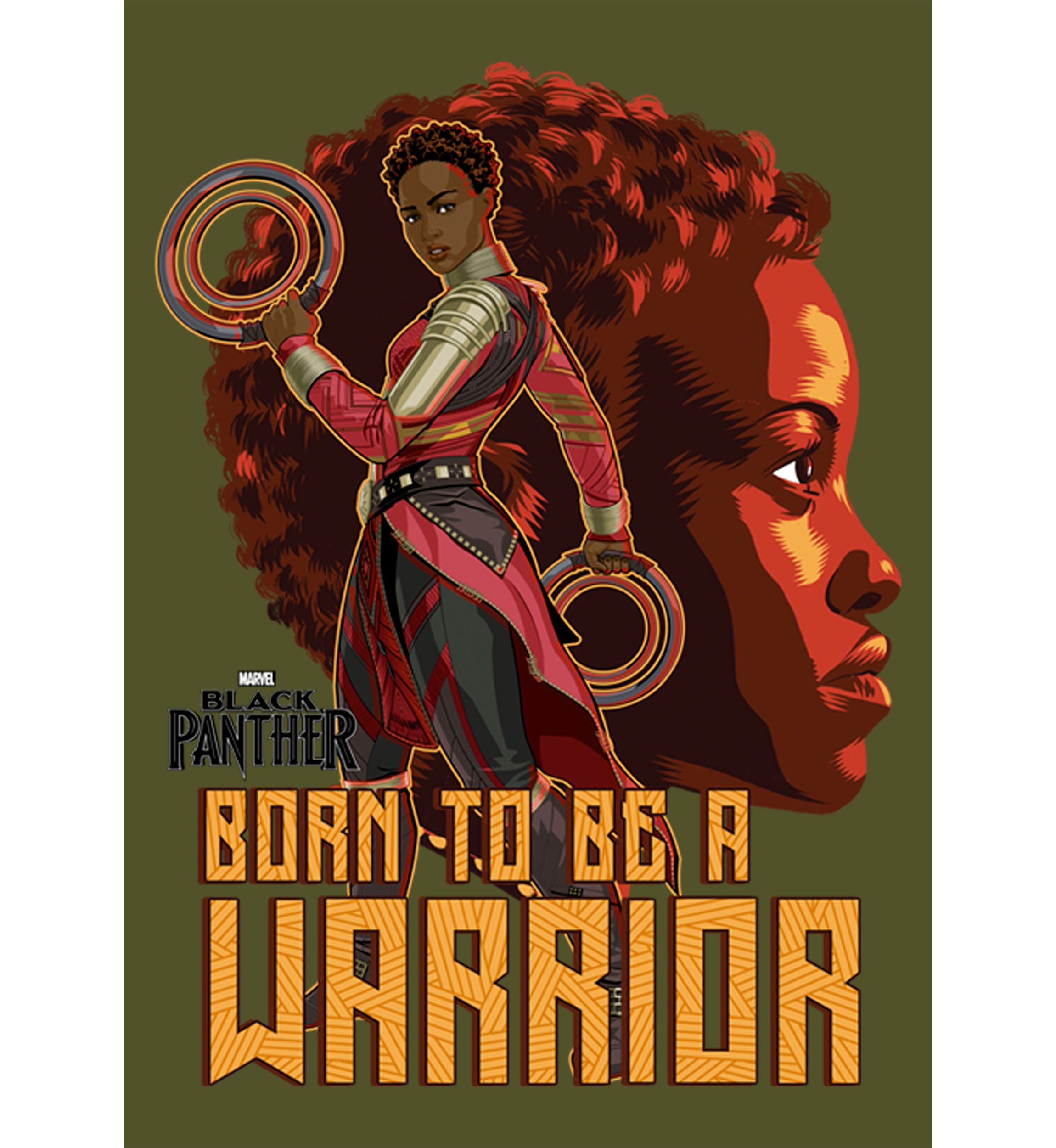 Nakia Warrior Graphic Tank