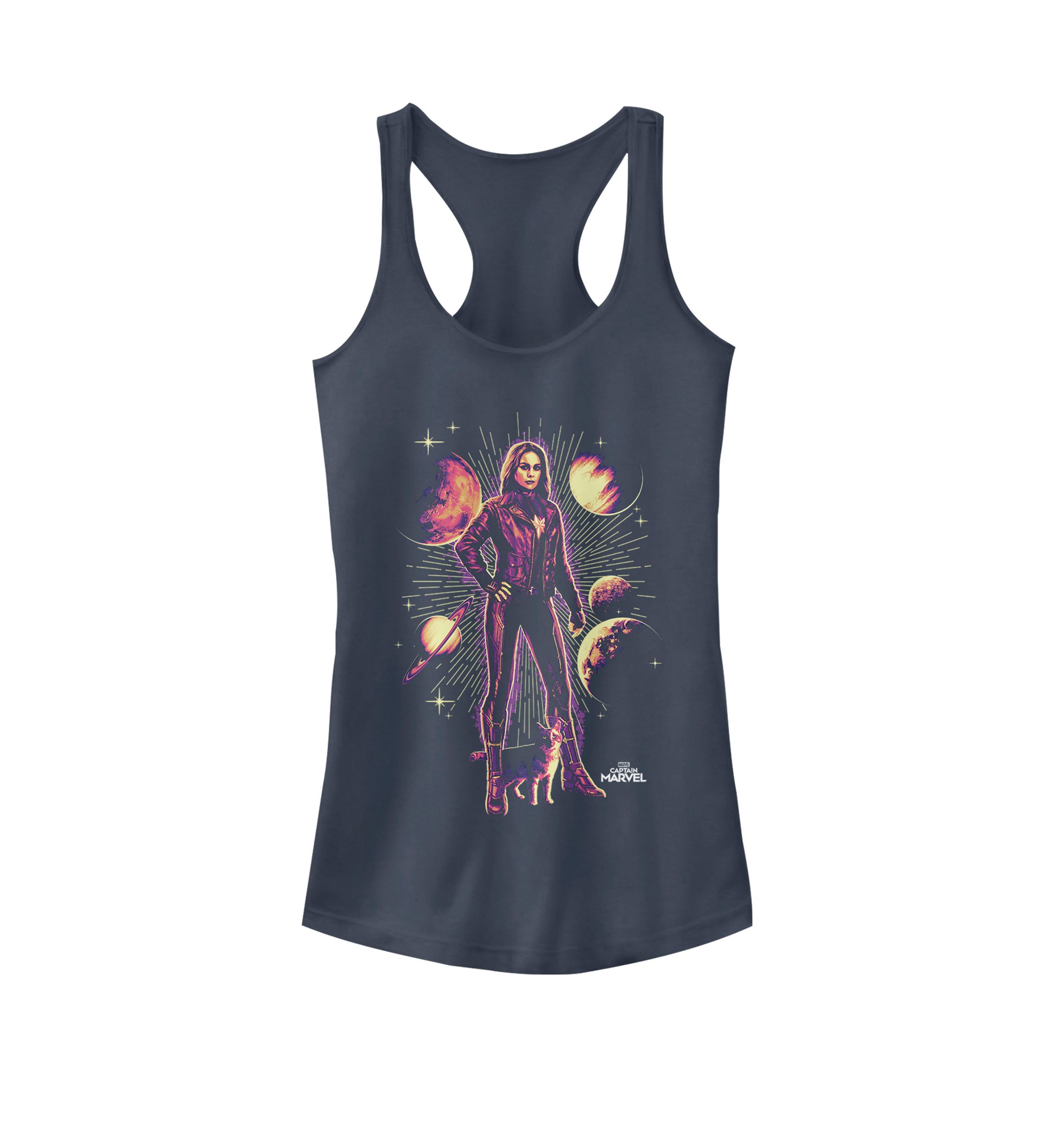 Captain Marvel™ Goose Universe Graphic Racerback Tank