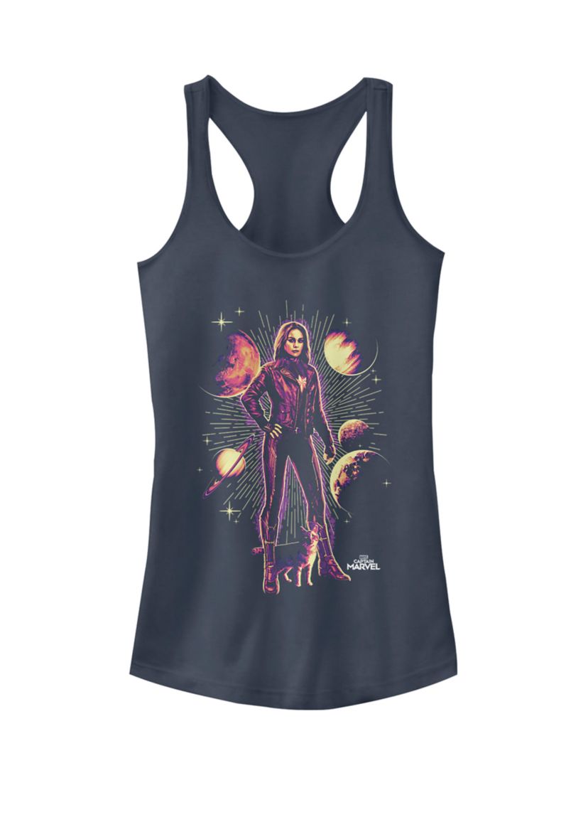 Captain Marvel™ Goose Universe Graphic Racerback Tank