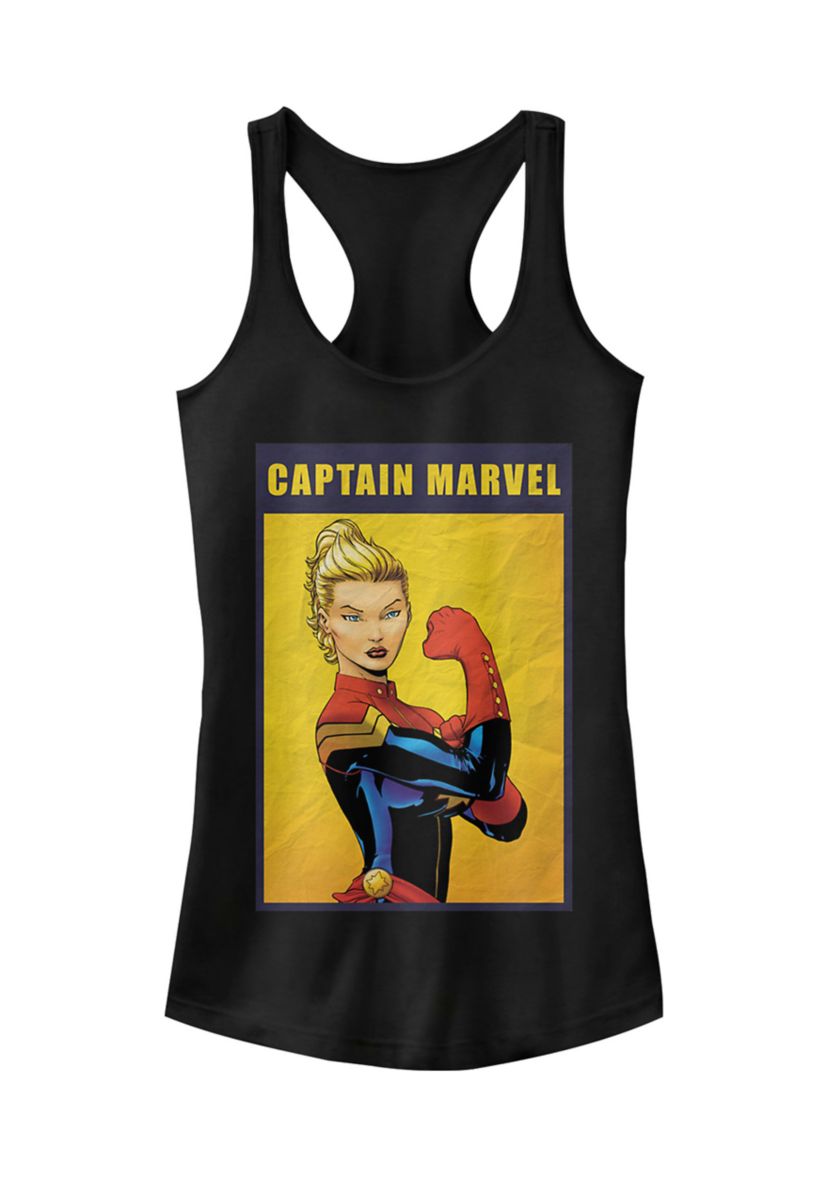 Captain Marvel The Riveter Graphic Tank