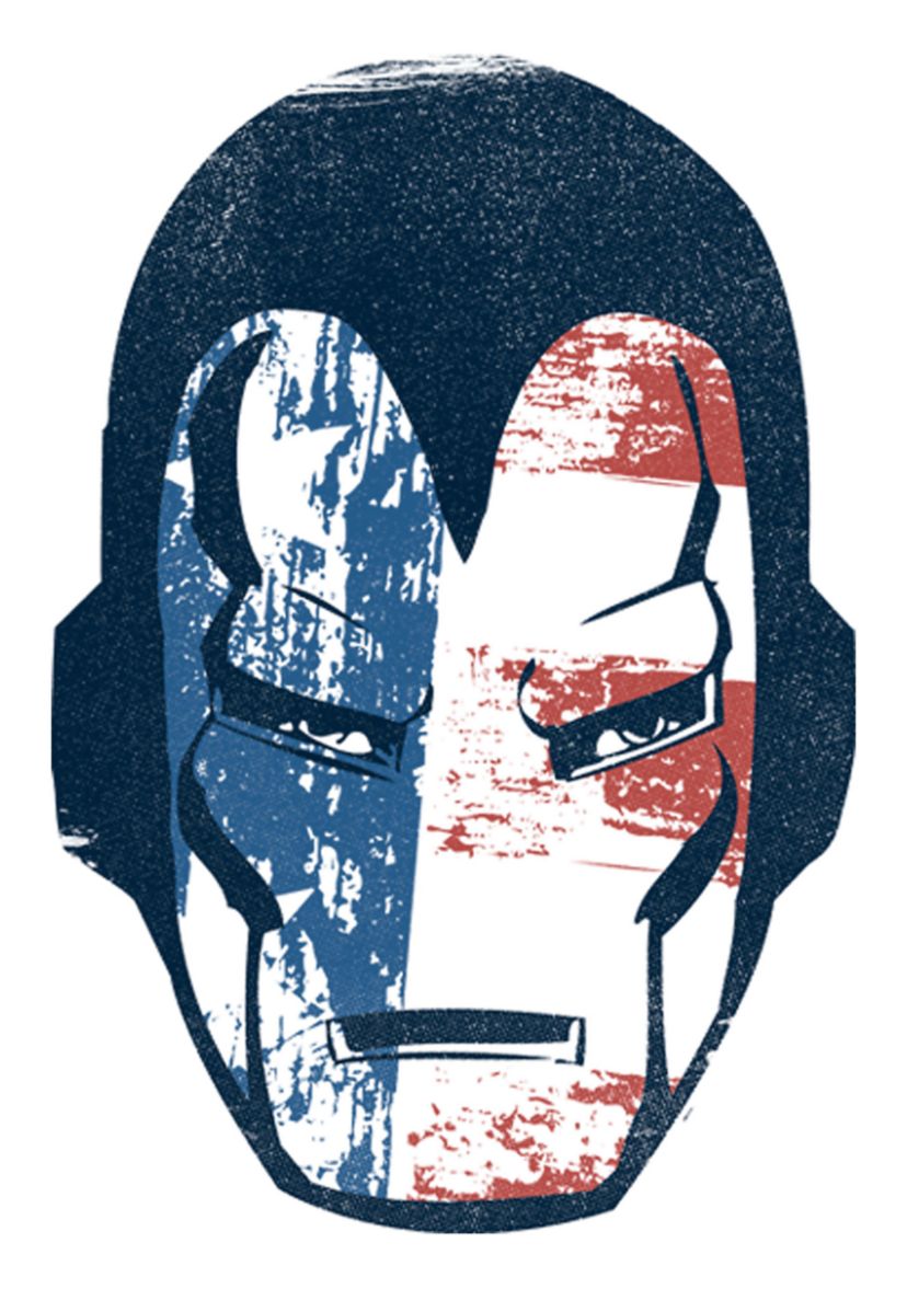Iron Man Americana Graphic T-Shirt