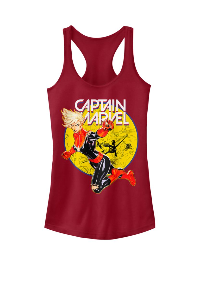 Captain Marvel™ Earths Mightiest Hero Graphic Racerback Tank