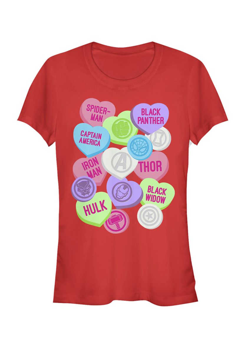Candy Icons Marvel Graphic T-shirt