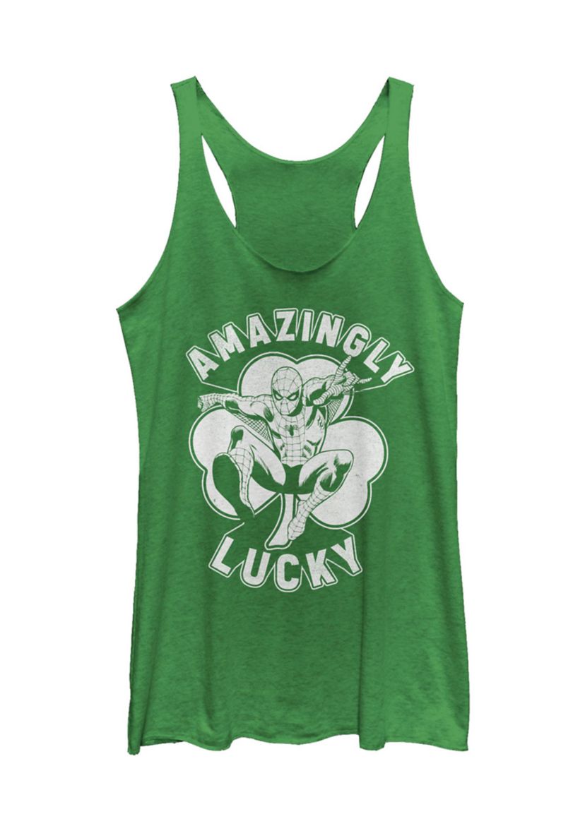 Lucky Spidey Graphic Tank Top
