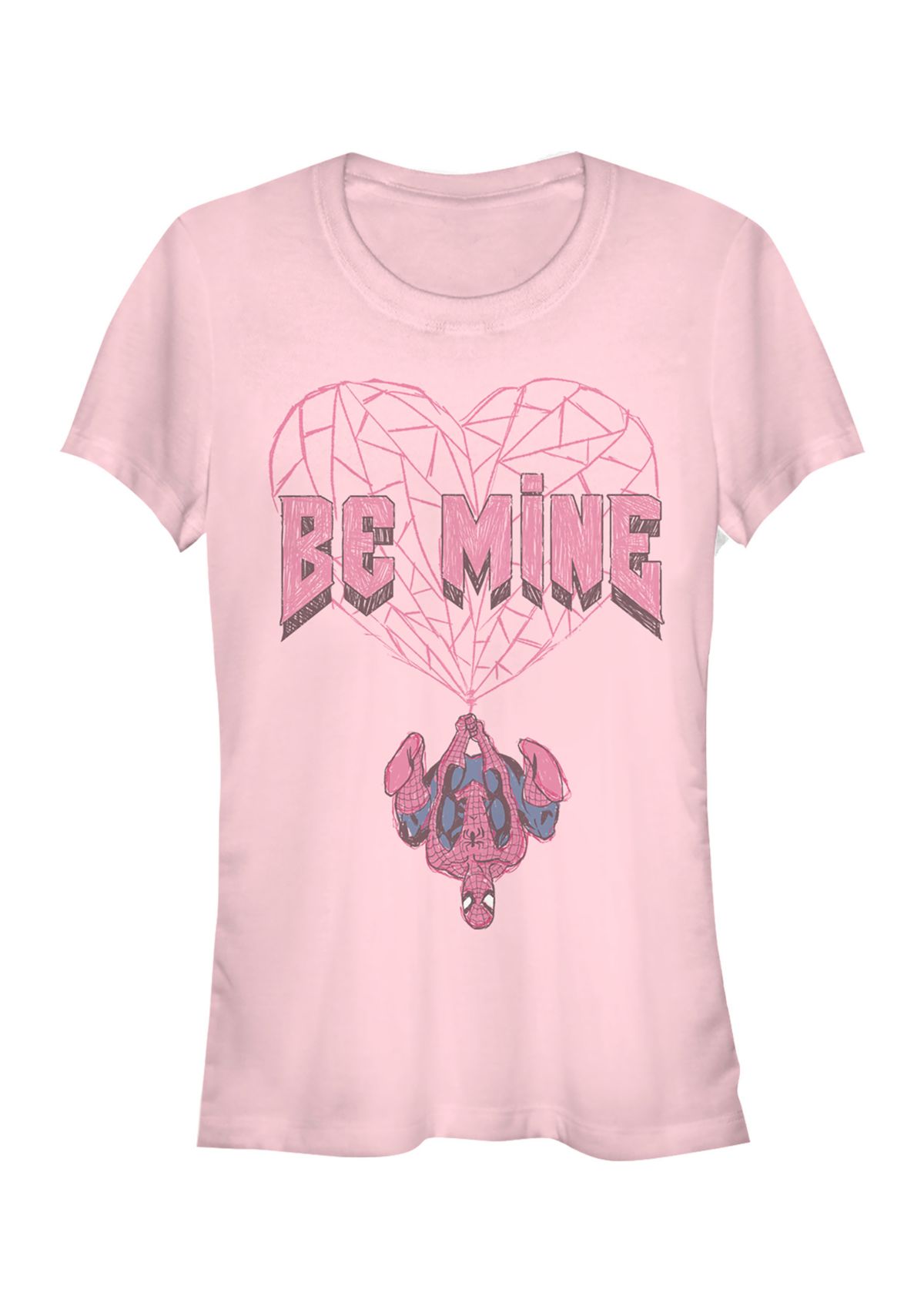 Juniors  Be Mine Spiderman T-Shirt