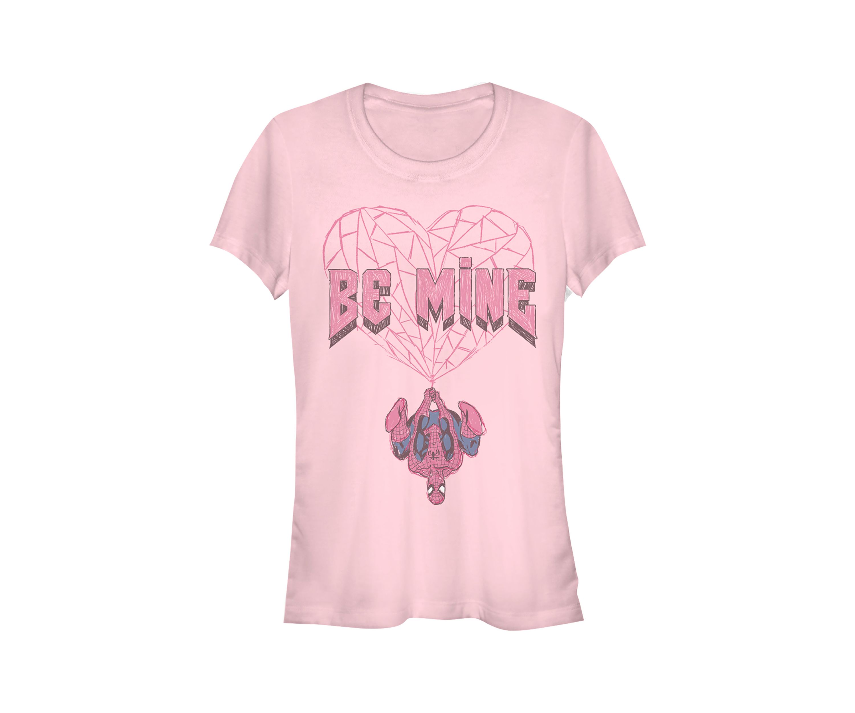 Juniors  Be Mine Spiderman T-Shirt