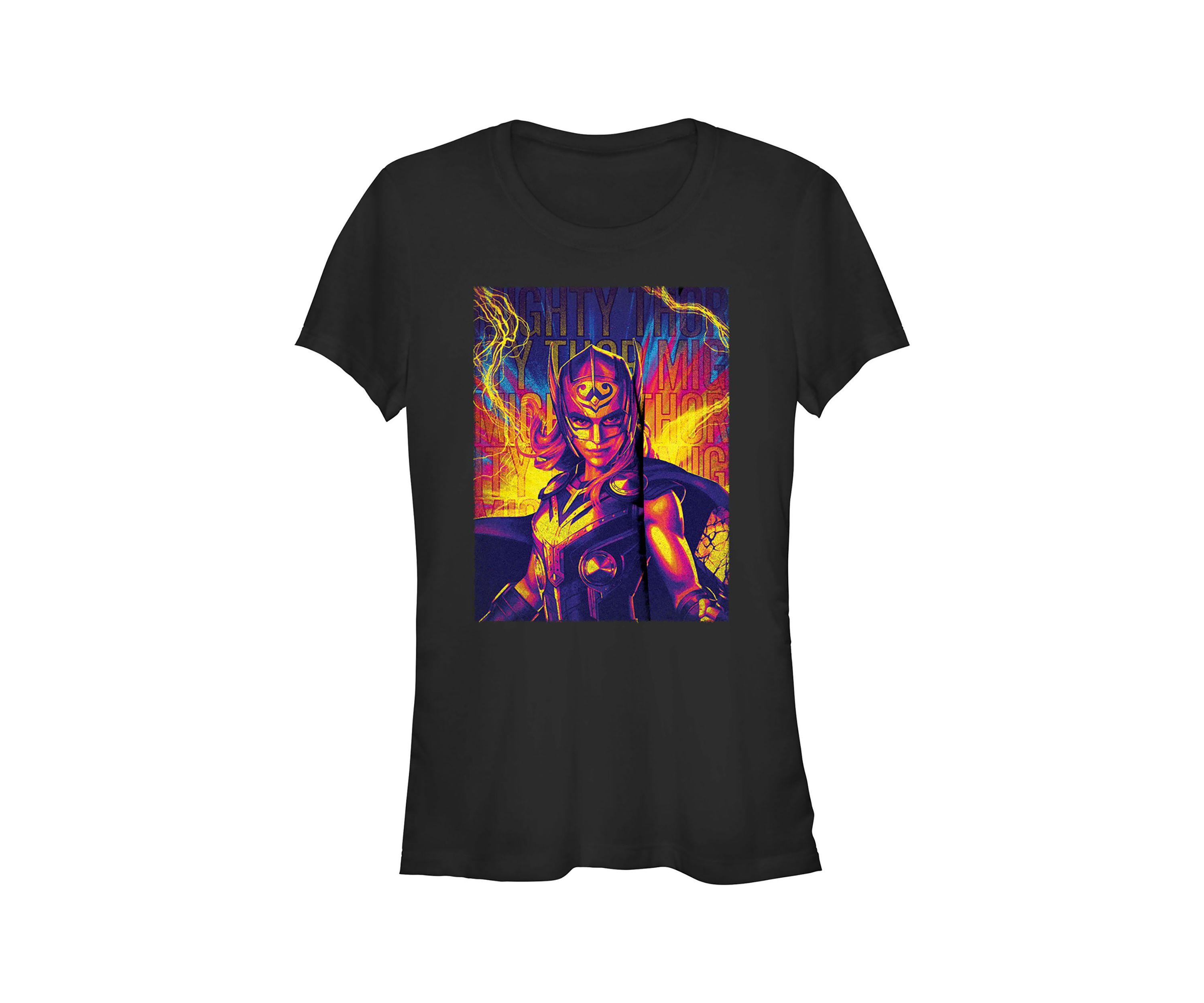 Mighty Hero Lightning Graphic T-Shirt