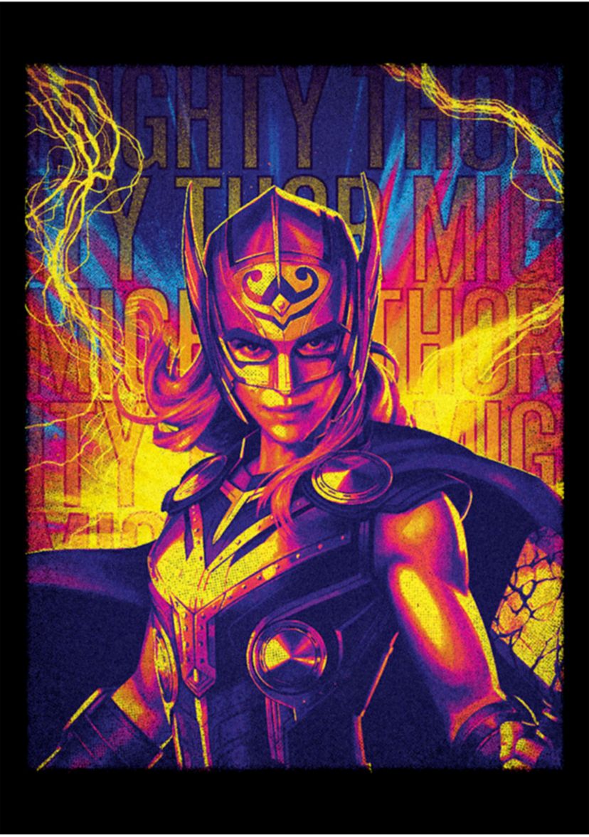 Mighty Hero Lightning Graphic T-Shirt