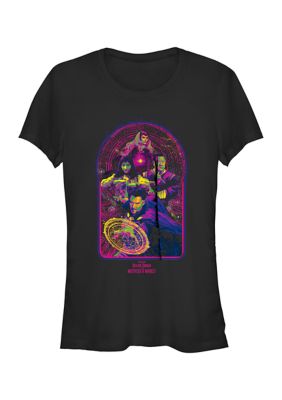 Marvel Women's Magic Pop Graphic T-Shirt, Black, XXL
