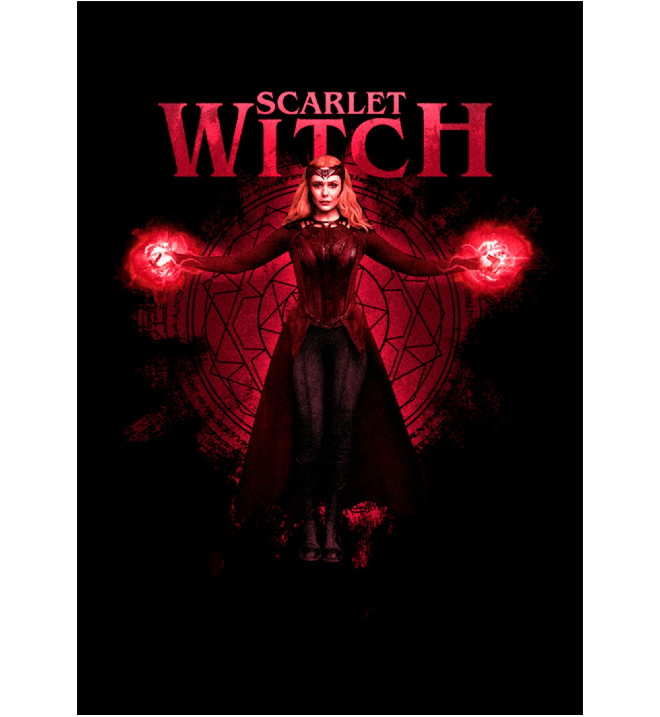 Scarlet Witch Splash Graphic T-Shirt