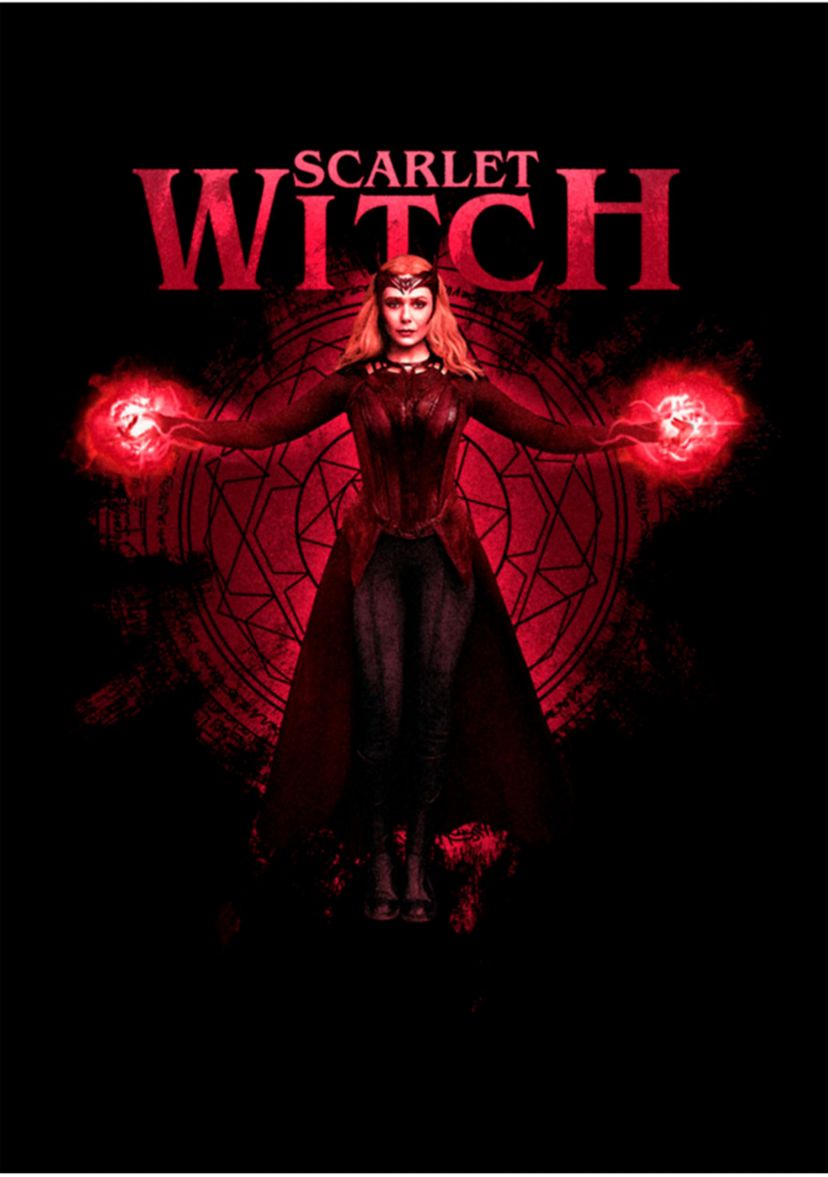 Scarlet Witch Splash Graphic T-Shirt