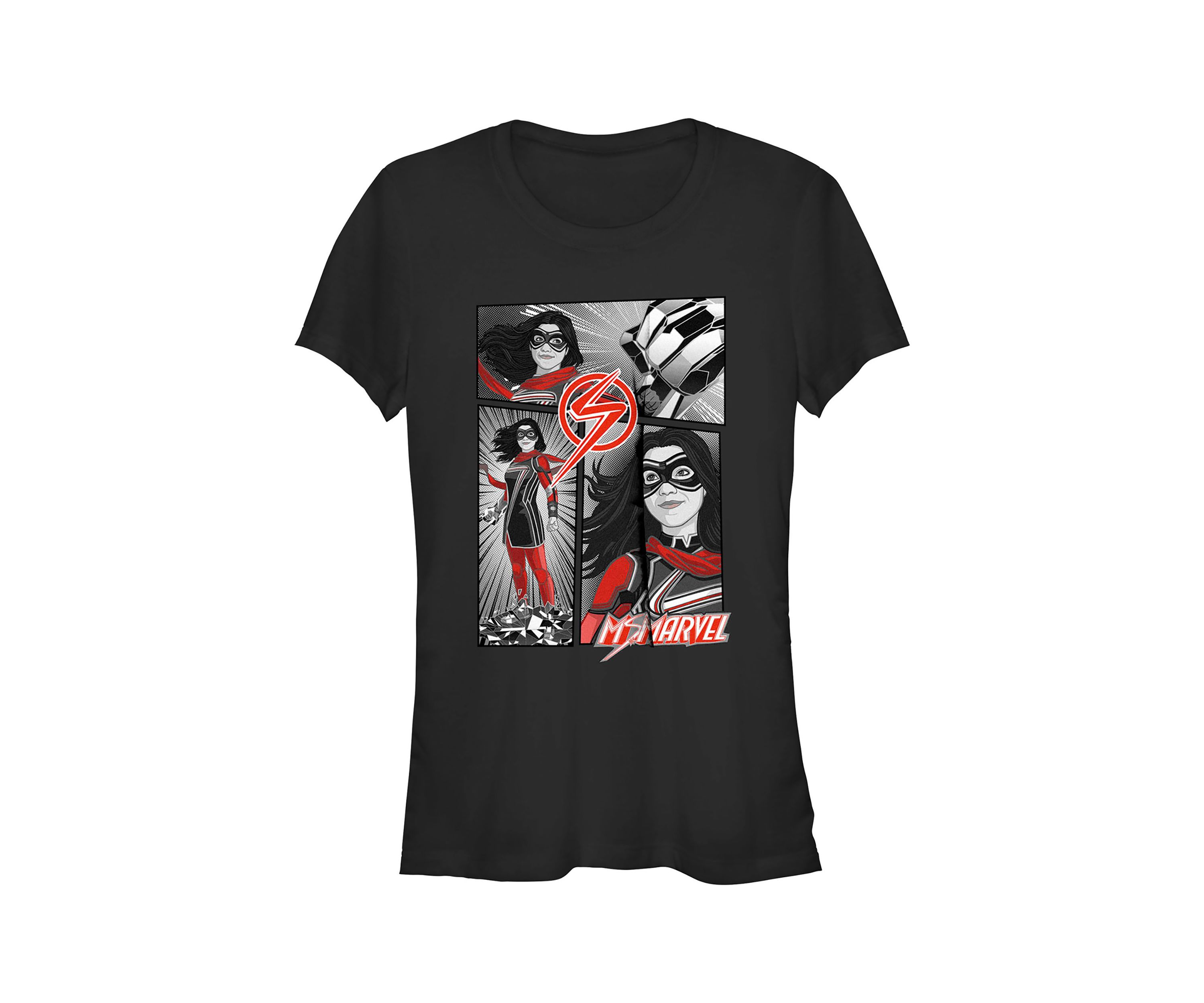 Ms Marvel Panel Graphic T-Shirt