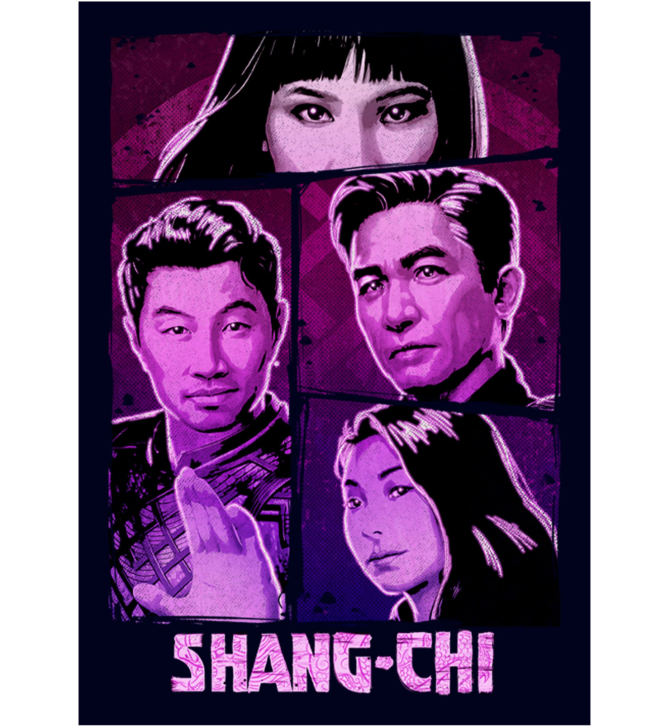 Neon Panel Shang Graphic T-Shirt